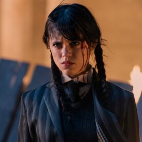 Jenna-Ortega-nas-filmagens-de-Wandinha