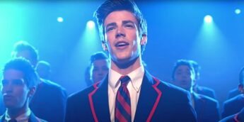 Grant Gustin em Glee