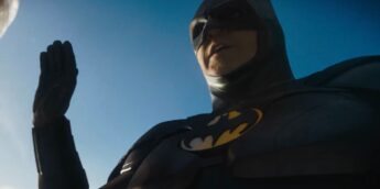Michael Keaton como Batman em The Flash