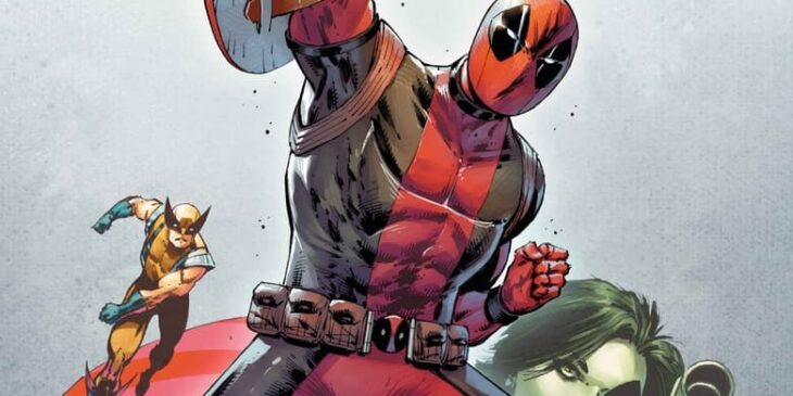 Capa variante de Deadpool