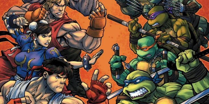 Street Fighter vs Tartarugas Ninjas