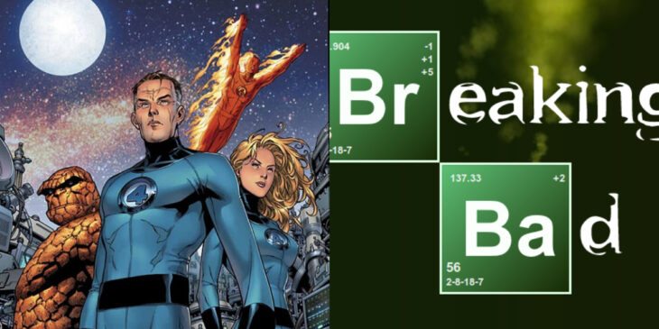 Quarteto Fantástico e Breaking Bad