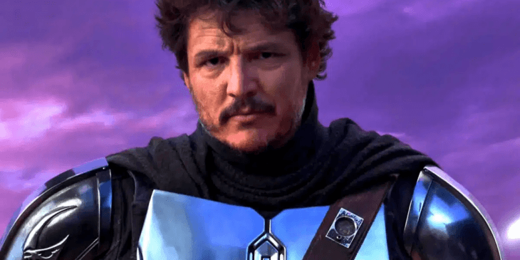 Pedro Pascal como Din Djarin em The Mandalorian