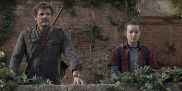 Joel e Ellie em The Last of Us