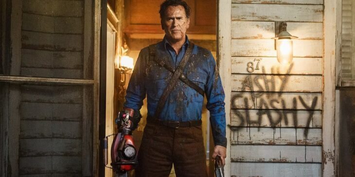 Bruce Campbell em A Morte do Demônio