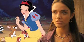 Branca de Neve e Rachel Zegler