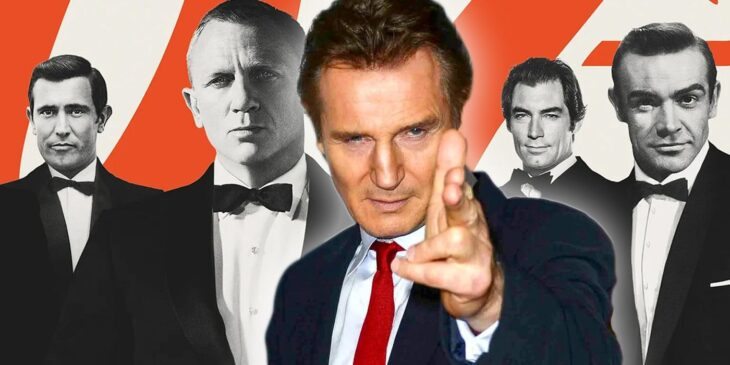 Liam Neeson quase interpretou James Bond