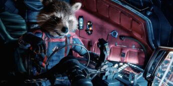Rocket Racoon em Guardiões da Galáxia Vol. 3