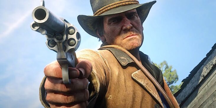 Detalhe do Red Dead Redemption