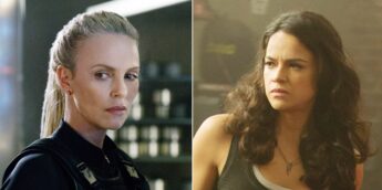 Letty e Cipher em Velozes e Furiosos