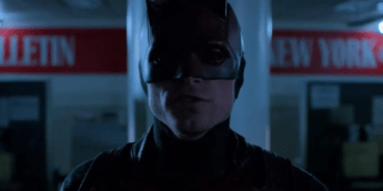 Mercenário (Wilson Bethel), disfarçado com o uniforme do Demolidor