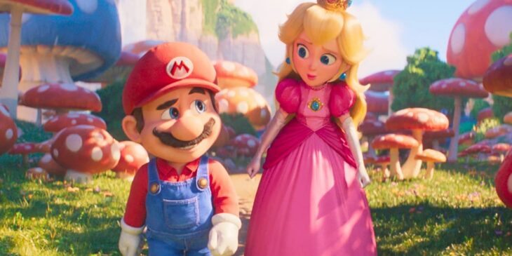 Peach em Super Mario