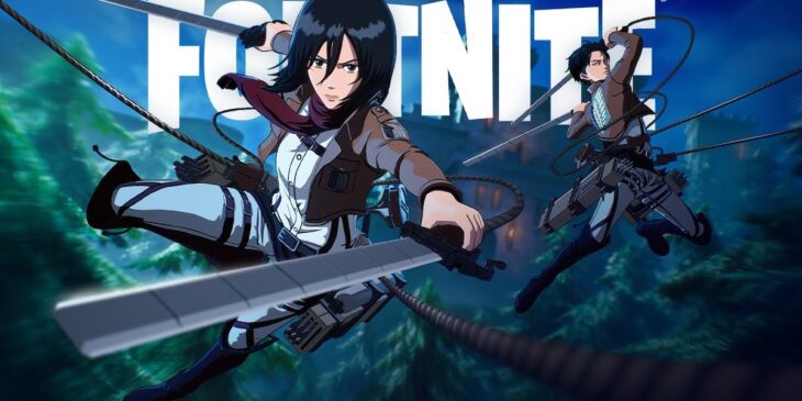 Attack on Titan no Fortnite