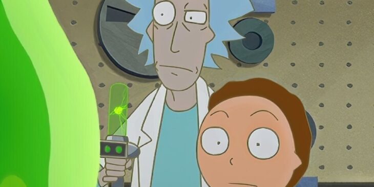 anime de rick e morty