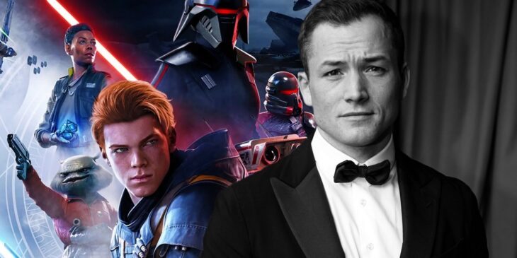 Taron Egerton em Star Wars
