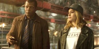 Brie Larson e Samuel L. Jackson