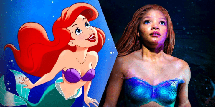 A Pequena Sereia animação e live-action
