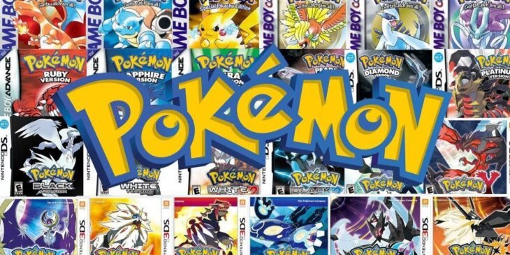 Todos os jogos da franquia Pokémon