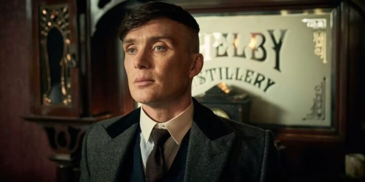 Cillian Murphy como Thomas Shelby em Peaky Blinders