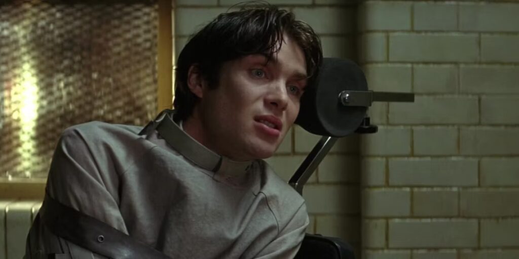 Cillian Murphy como Espantalho em Batman Begins