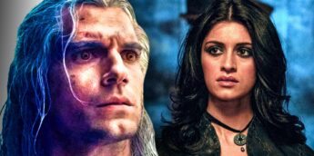 Henry Cavill e Anya Chalotra em The Witcher
