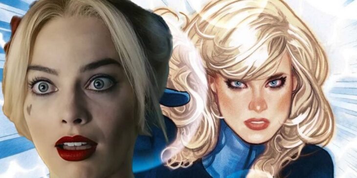 Margot Robbie e Mulher-Invisível