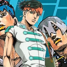 JOJOLands na capa da Ultra Jump