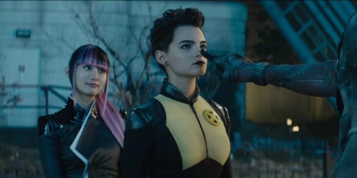 Míssil Adolescente Megassônico e Yukio em Deadpool 2