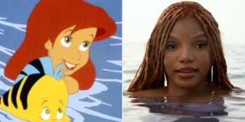 A Pequena Sereia animação e live-action