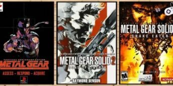 Metal Gear Solid 1, 2 e 3