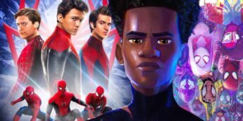 Tobey Maguire, Andrew Garfield e Tom Holland no Aranhaverso