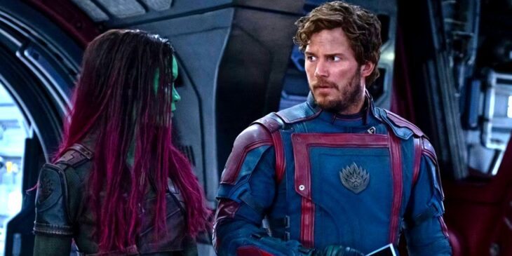 Gamora e Peter Quill