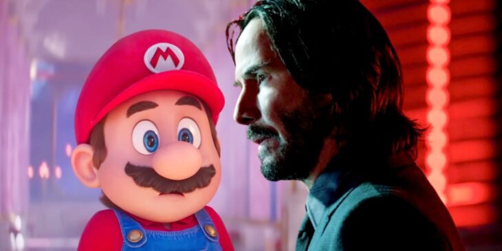 John Wick e Super Mario