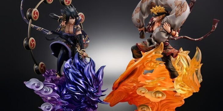 Colecionáveis Naruto e Sasuke