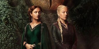 Alicent e Rhaenyra de A Casa do Dragão