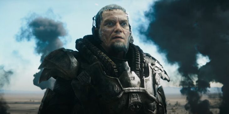 Michael Shannon como General Zod em The Flash