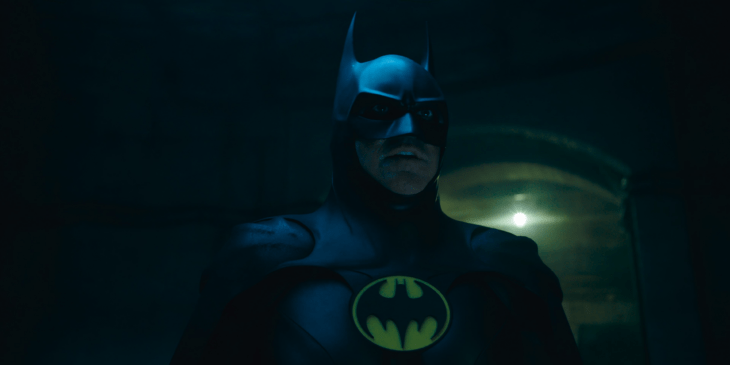 The-Flash-Batman-Michael-Keaton-Batmóvel