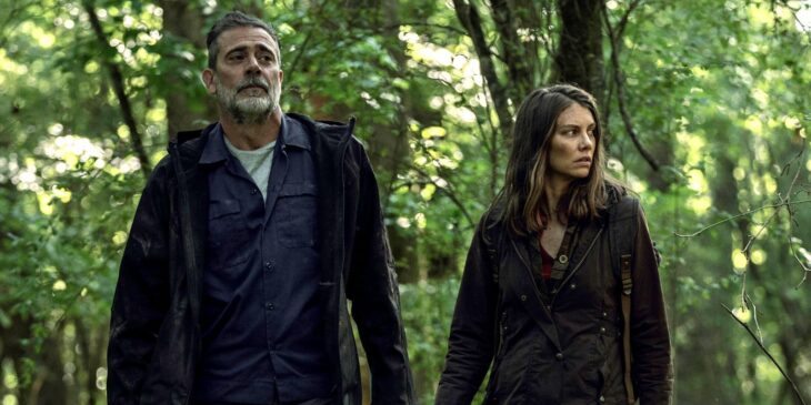 Maggie e Negan em The Walking Dead