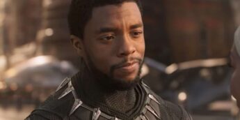 Chadwick Boseman em Pantera Negra