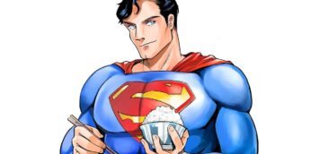 Superman VS Comida