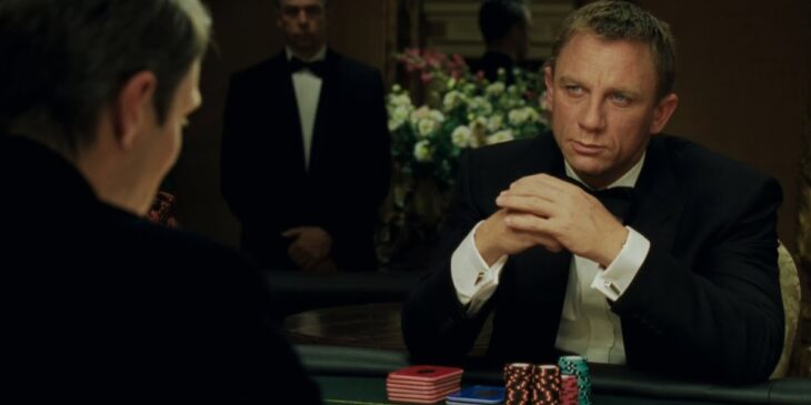 Daniel Craig como James Bond em Cassino Royale