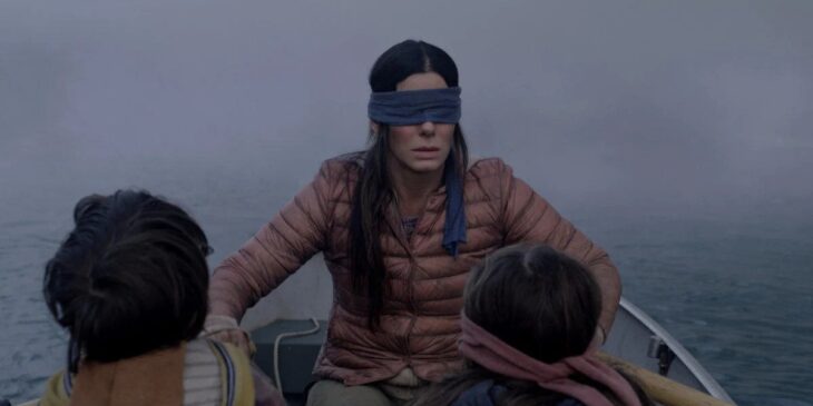 Sandra Bullock em Bird Box