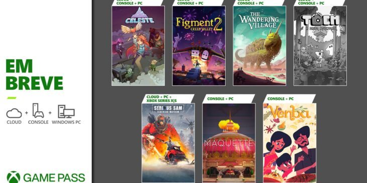 Xbox Game Pass de julho