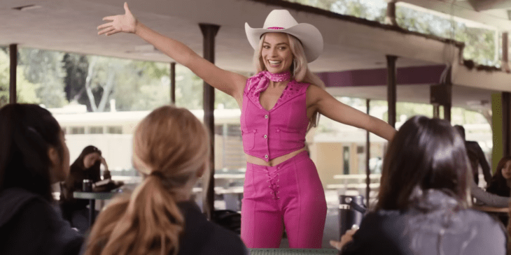 Margot Robbie como Barbie