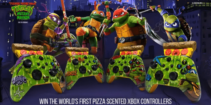 Controles Xbox das Tartarugas Ninja