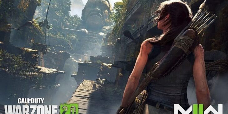 Lara Croft em Call of Duty