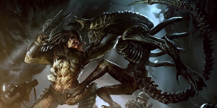 Anime de Aliens vs Predador