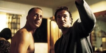 Quentin Tarantino e Bruce Willis