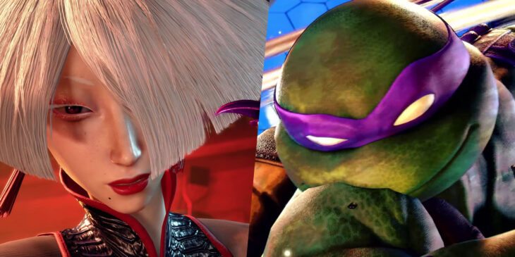 Street Fighter e Tartarugas Ninja