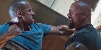 Dwayne Johnson nos Velozes e Furiosos